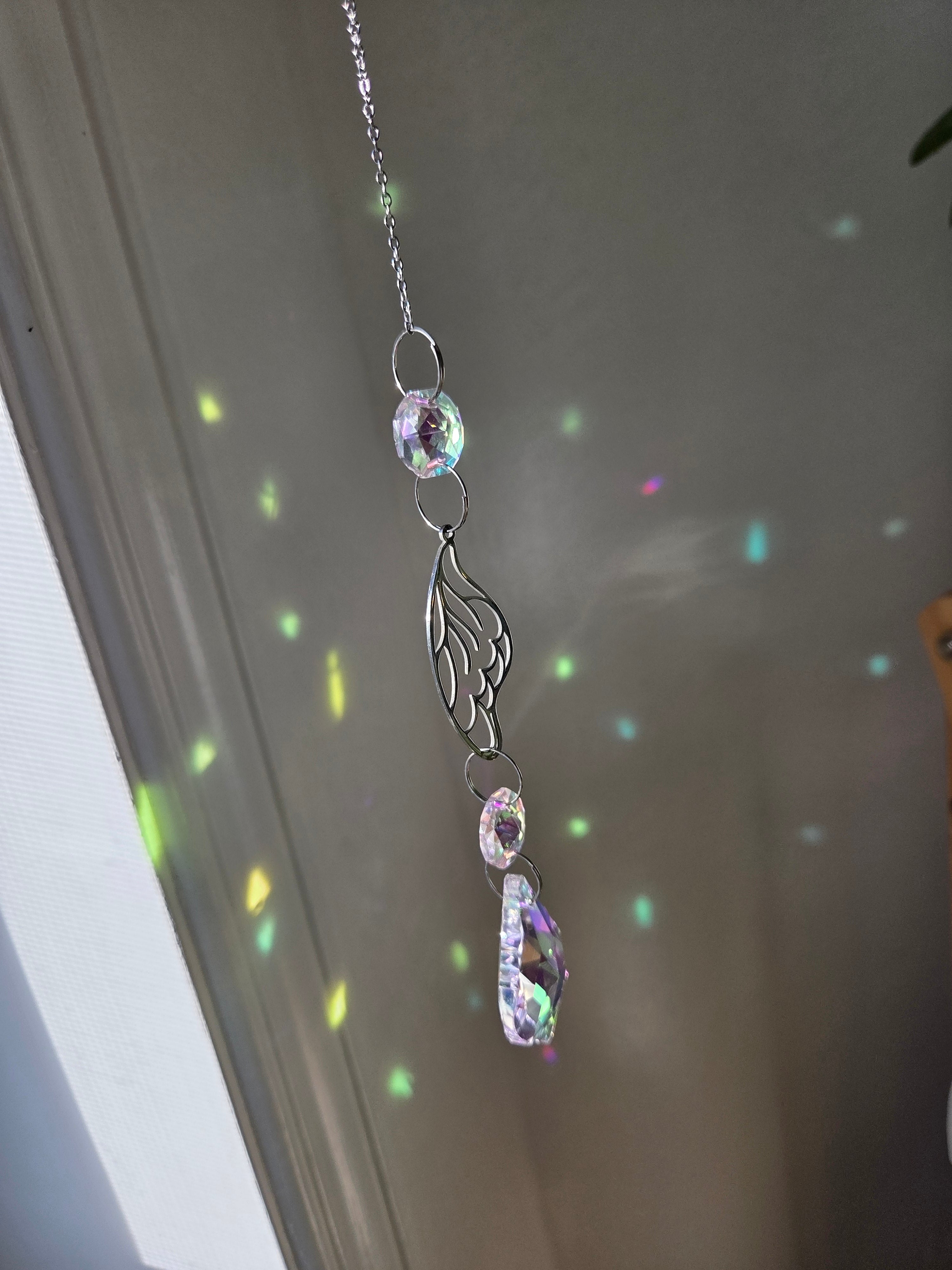 Aile de papillon d'argent