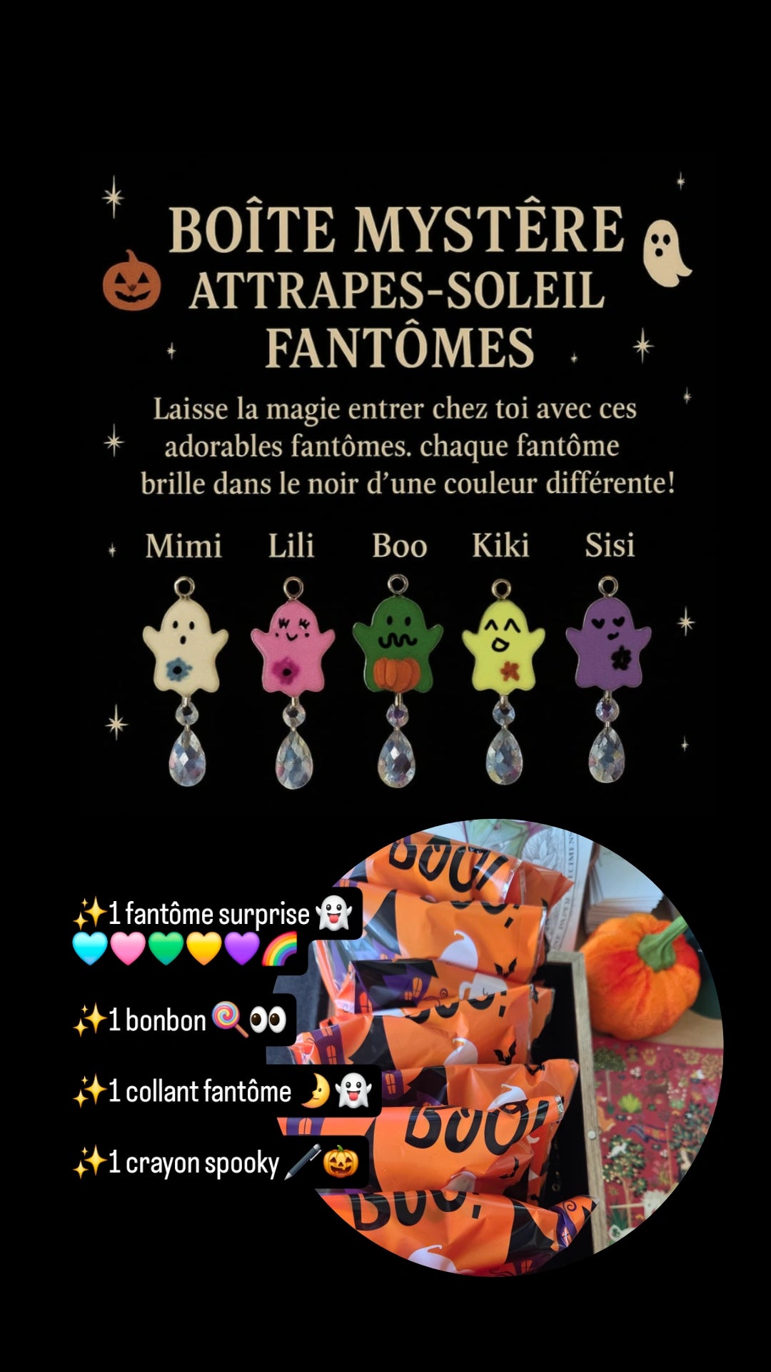Boite mystère fantôme